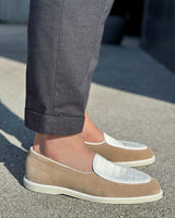 Croco Loafers