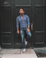 Kuvet premium kozne patike Sneakers S4 bijelo smeđe model